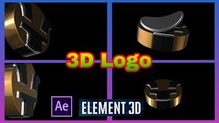 3D Animation Bending logo Intro video | Efter effects cc2019 | Element 3d v2.2 | Tamililanaittum