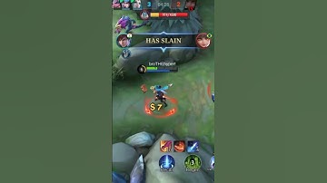gusion gameplay gusion top 1 global gusion tutorial #mobilelegends #shorts #viral