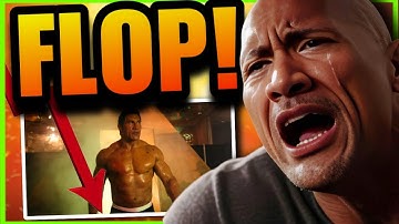 Dwayne Johnson HUMILIATED! | Smashing Machine FLOPS at Box Office?! - The Rock