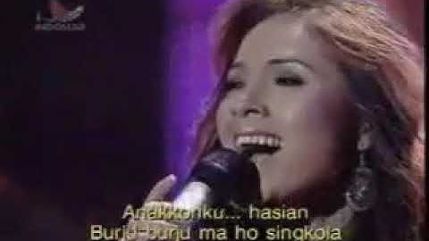 Juli manurung..live indosiar " Anakkonku"
