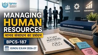 IGNOU BPCS-187 Unit 7 | What is Compensation and Reward Management in HRM? | IGNOU Lectures