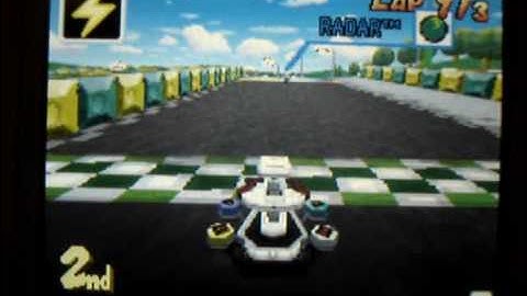 Mario Kart DS - fun with action replay (wifi)
