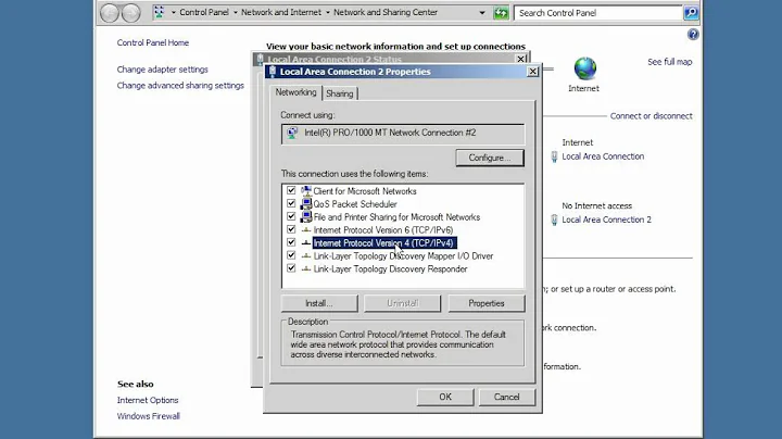3  Windows Server 2008 R2 Configure NIC Public and HeartBeat for Microsoft Cluster Service