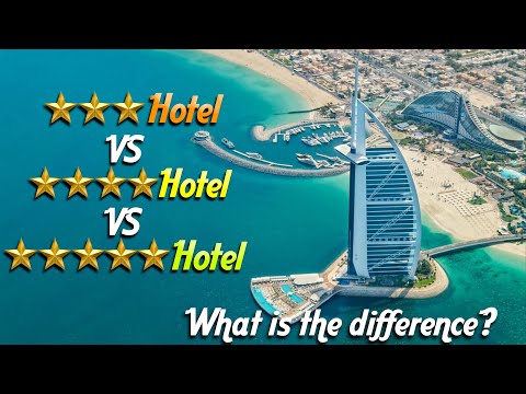 3-star hotel vs 4-star hotel vs 5-star hotel | What is the difference?