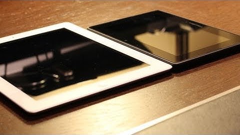BlackBerry Playbook vs iPad 2 Comparison