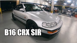 Acura Honda Classic B16 Vtec CRX SIR - Episode 5 Full Review