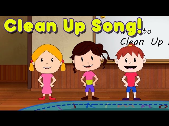 Clean Up Song for Children - by ELF Learning class=