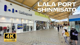 [4K] La La port Shinmisato near TOKYO  Nonstop Walking Tour / ららぽーと新三郷 散歩