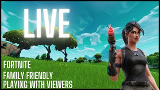 PLAYING FORTNITE WITH SUBSCRIBERS | JOIN THE COMMUNITY | FAMILY FRIENDLY | #fortnite #shorts #gaming