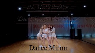BLACKPINK - 'Don't Know What To Do' Dance Mirror