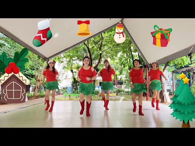 New Feliz Navidad 2023 ~ Line Dance.             By : Edelweis LD@Mitra Bubu class=