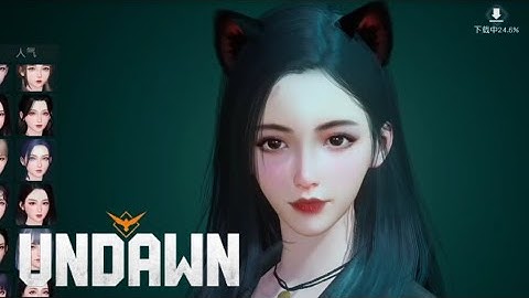 UNDAWN Intro + Character Creation MAX Graphics