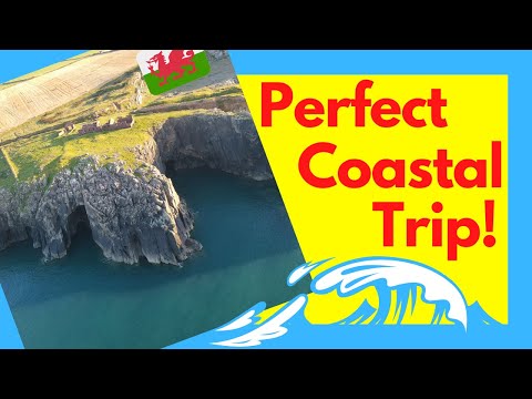 Walking From Porthgain To Traeth Llyfn Beach (Wales) - A Perfect Coastal Trip & Time At The Beach!