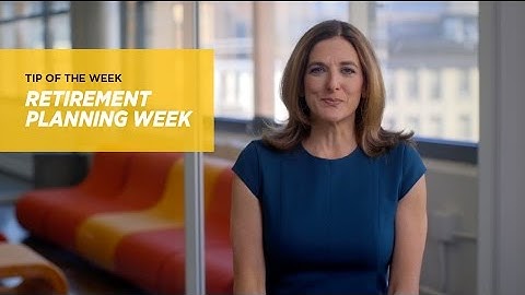 CFP® Tip of the Week - March 31, 2017: Retirement Planning