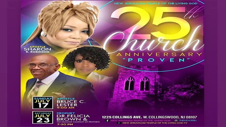 25th Anniversary Service | Apostle Bruce C. Lester...
