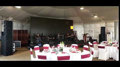 YME active line array in Wedding event