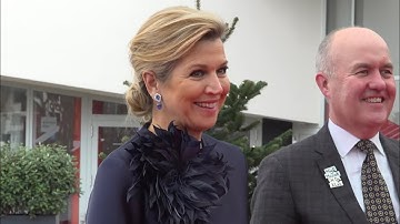 Máxima in nieuwe outfit bij opnames Kerst Muziekgala 2025