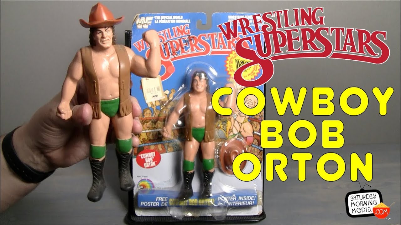 WWE FLASHBACK SERIES FIGURE SET WWF COWBOY BOB ORTON
