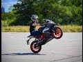 How To Wheelie A Motorcycle | [KTM RC 125] | works for any cc |