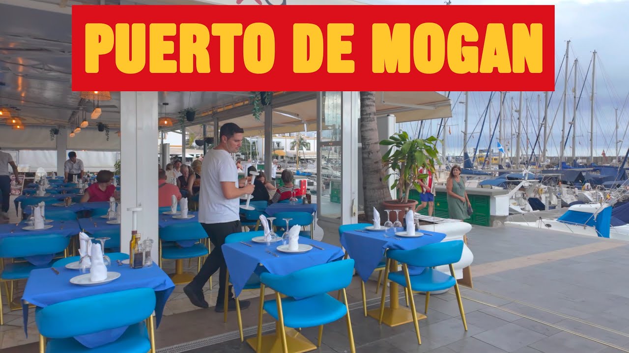 Puerto de Mogan Gran Canaria - Restaurants, bars and shops