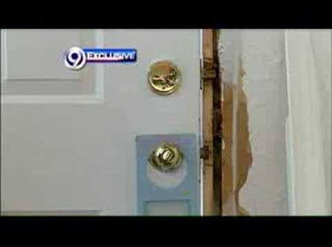 Robbers Bust Down Door To Wrong House