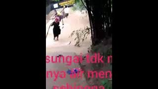 Banjir sungai paemporan murangsanah mandung Kokop bangkalan