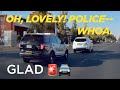 Pathfinder Driver Runs Red Light and Gets Pulled Over