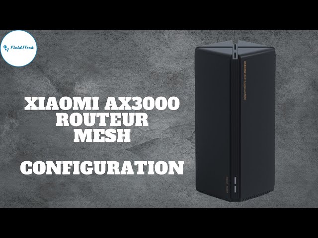 Routeur WiFi 6 Xiaomi Mi Router AX9000 - Noir –