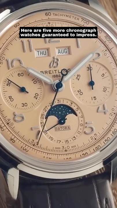 5 MORE Chronograph Watches GUARANTEED To Impress