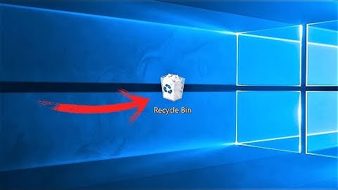 How to Recover Missing Recycle Bin Icon | Windows 10, 8, and 7