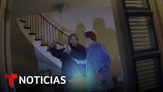 En video: Así entró el asaltante de Pelosi a su casa y le propinó un martillazo | Noticias Telemundo