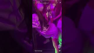 Charli D’Amelio twerking in the club on City Girl JT Instagram story