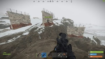 Rust - m249   double kill