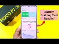 POCO F7 Battery Test After Android 16 Update 🔥🔥🔥🚀🚀#pocof7 