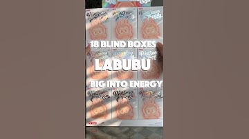 [POP MART] 3 FULL SETS of Labubu Big Into Energy! ⚡️🚀🔥#popmart #unboxing #labubu #blindbox