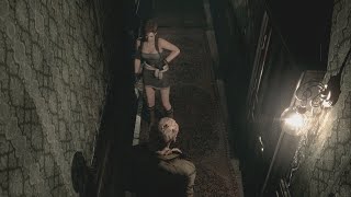 Resident evil 1 Remastered Jill Valentine Zombie Classic Outfit Death Scenes