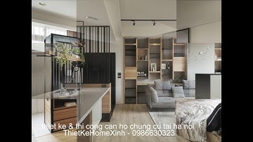 Thiết kế thi công nội thất căn hộ chung cư trọn gói - HomeXinh