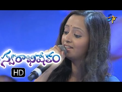 Madilo Veenalu Mroge Song Malavika Performance Swarabhishekam 9th October 2016 ETV Telugu