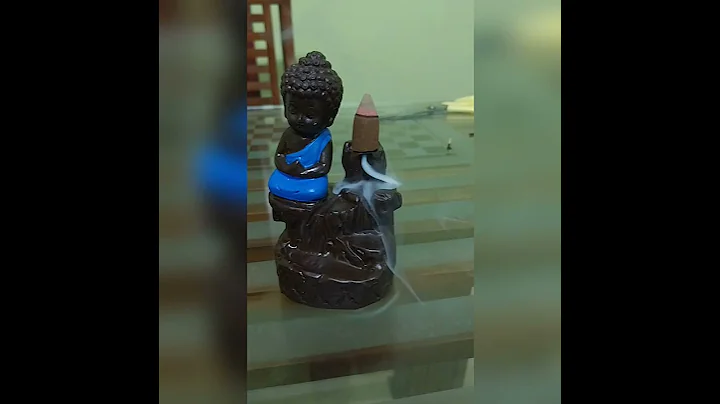 Buddha smoke statue unboxing video #flipkart #homedecor #gift