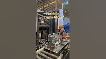 Machining Engine block#shorts