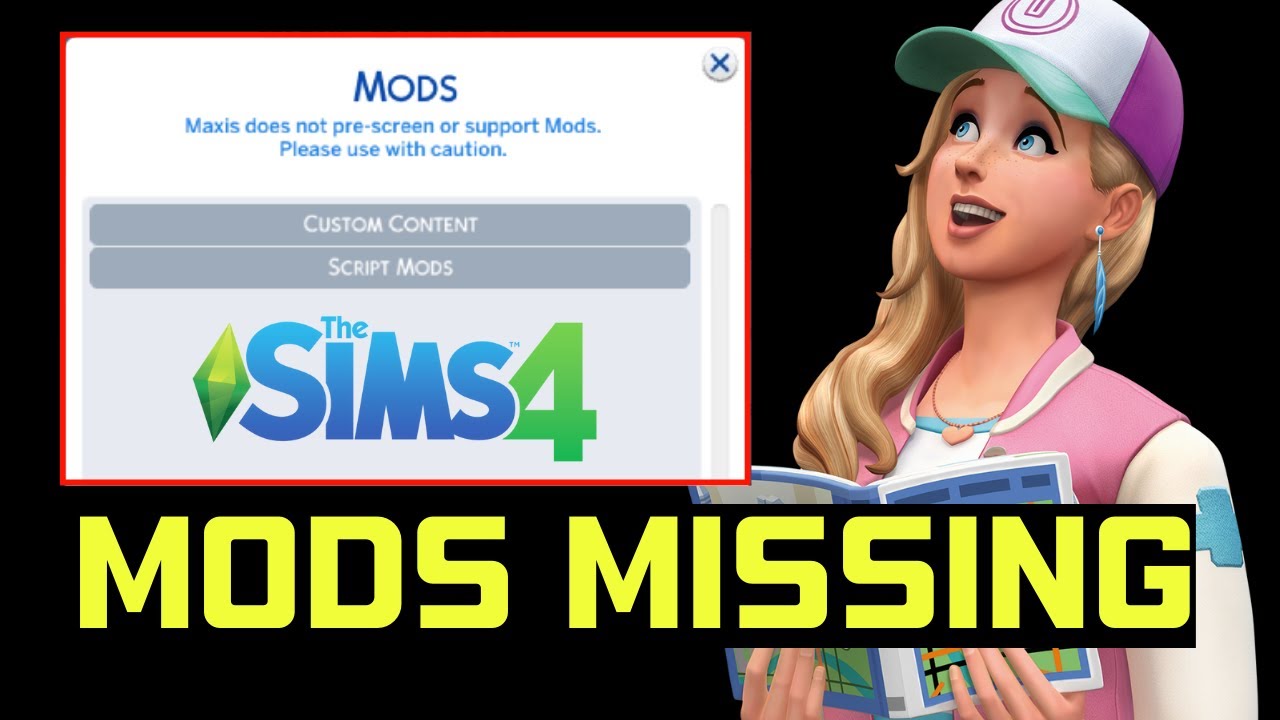 How To Fix SIMS 4 MODS NOT SHOWING UP in GAME Fix SIMS 4 MODS NOT