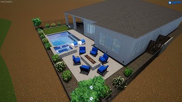 Grimes Backyard Oasis- Thunderbird Pools and Spas- ThunderScapes