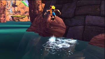 Jak & Daxter: Climbing canon tower glitch