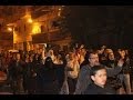 شاهد مسيرة ليلية بالسيوف تقابل باعتداء قوات الجيش عليها بالرصاص الحى 23 1 2014