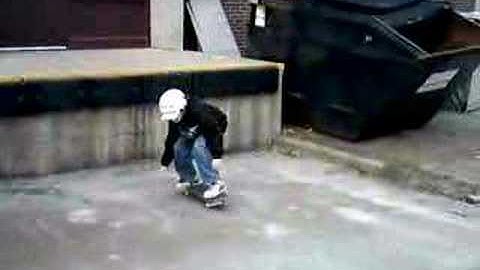 ollie off the loading dock