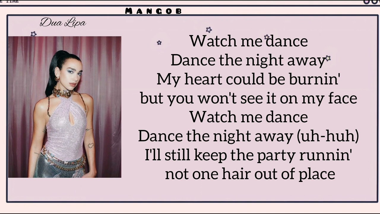 Dua Lipa's 'Dance The Night' Lyrics Plunge You Into The World of