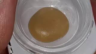 Kanati cured hash rosin