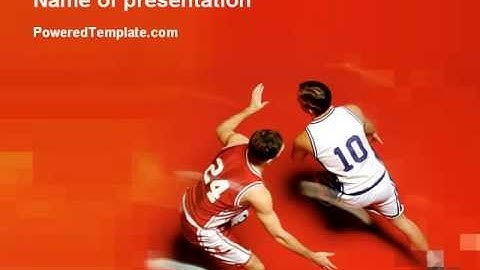 Free Sport Game PowerPoint Template by PoweredTemplate.com