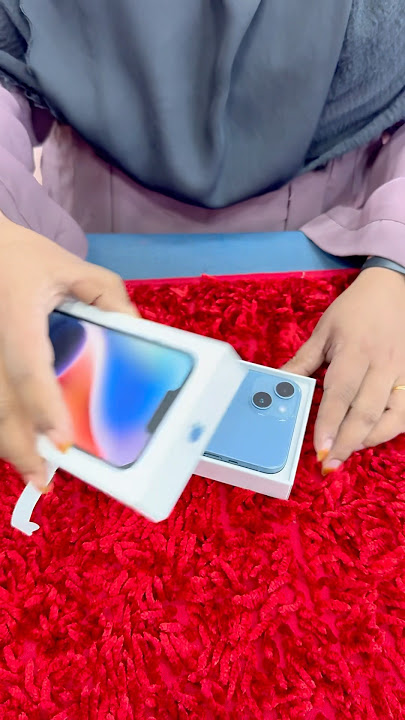 Unboxing Apple iPhone 14💙 #iOne #Apple #iPhone14