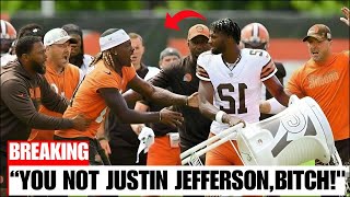 Shedeur Sanders & Jerry Jeudy EXPLOSIVE Practice Fight Footage Shocks NFL Fans!